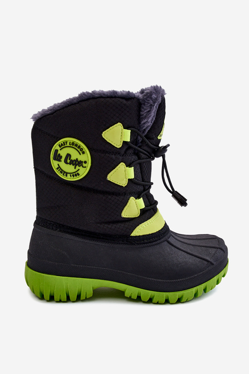 Dětské zimní sněhule Lee Cooper LCJ-21-44-0519 Černé