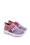 Detské športové topánky, ružovo-šedá Cobby
