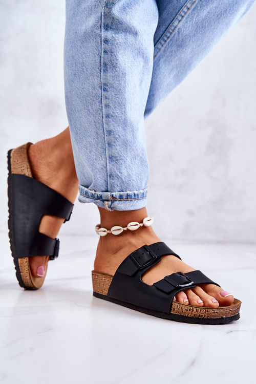 Dámské pantofle Hodit na sebe Inblu NM000028 Černá