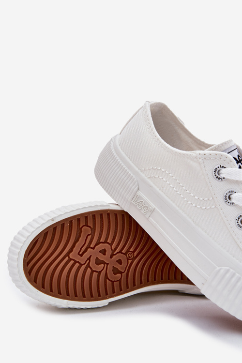 Deti Mládežnícke Tenisky LEE ISLA C LOW JR 50251058 Biele