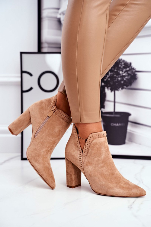 Ženské topánky na porezaní khaki bimmer