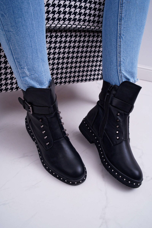 Dámské Kotníkové Boty zateplené kožešinou Piano