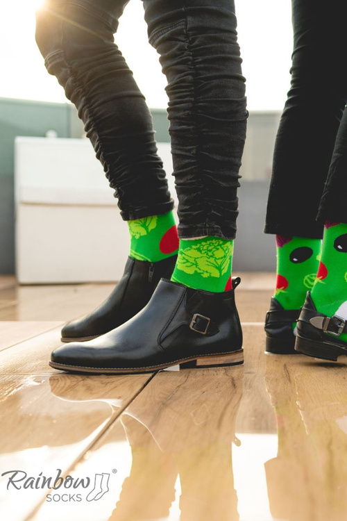 Duhové Ponožky Salát V Krabici 2 Párů