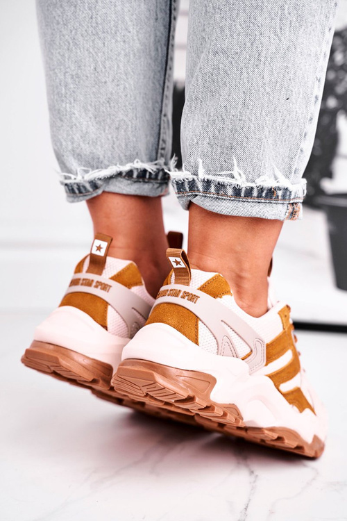 Dámske tenisky Big Star Beige GG274664