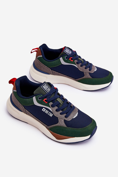 Pánská sportovní obuv Memory Foam Big Star LL174237 Vícebarevne