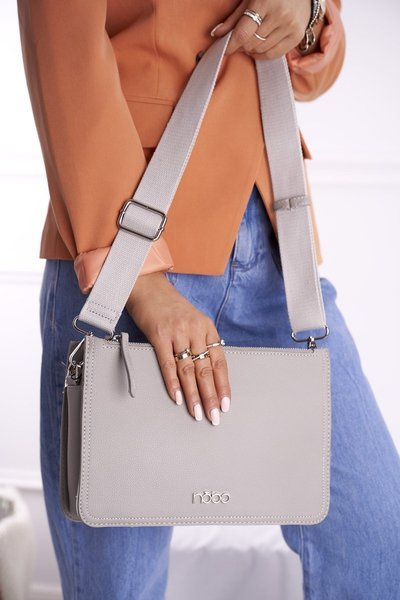 Nobo Gray Handbag Nobo Nbag-I2670-C019