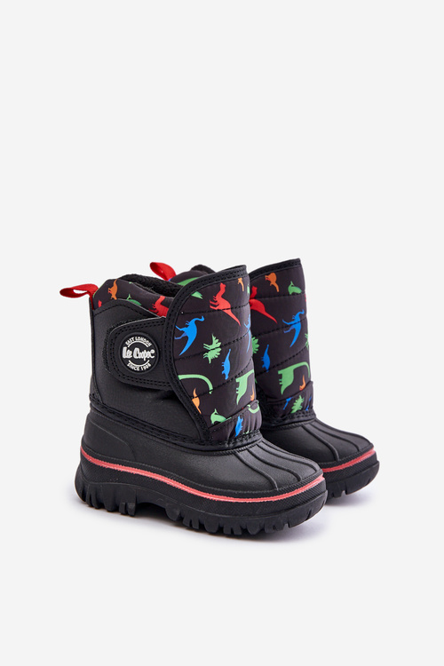 Dětské Sněhule Na Suchý Zip Lee Cooper LCJ-24-44-2861K Černé