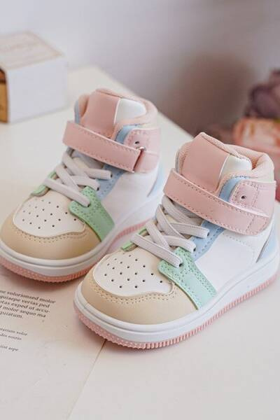 Vysoké detské športové topánky Multicolor Teredite