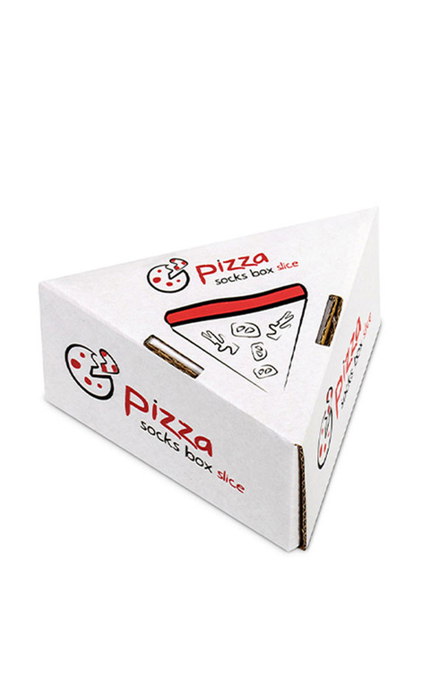 Duhové ponožky 1 pár Pepperoni ponožek na pizzu