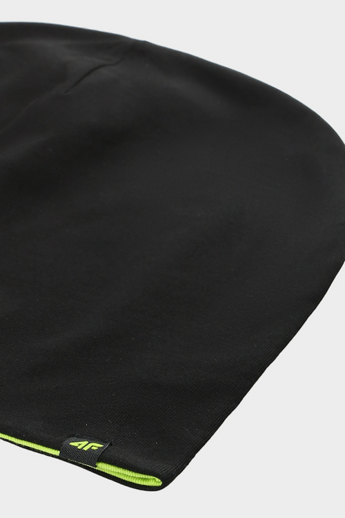 Oboustranná Dětská Čepice Beanie 4F 4FJWAW24ACAPU449-45S Zelená