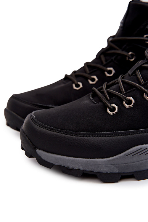 Pánské zateplené boty Lee Cooper LCJ-22-01-1391 Černe