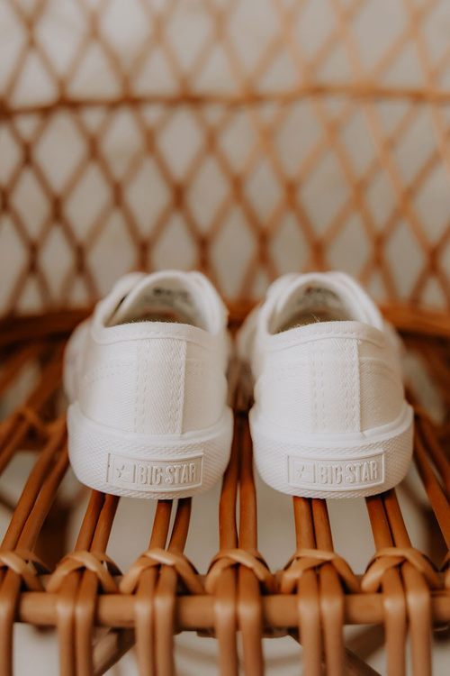 Veľká hviezda JJ374165 Biele tenisky