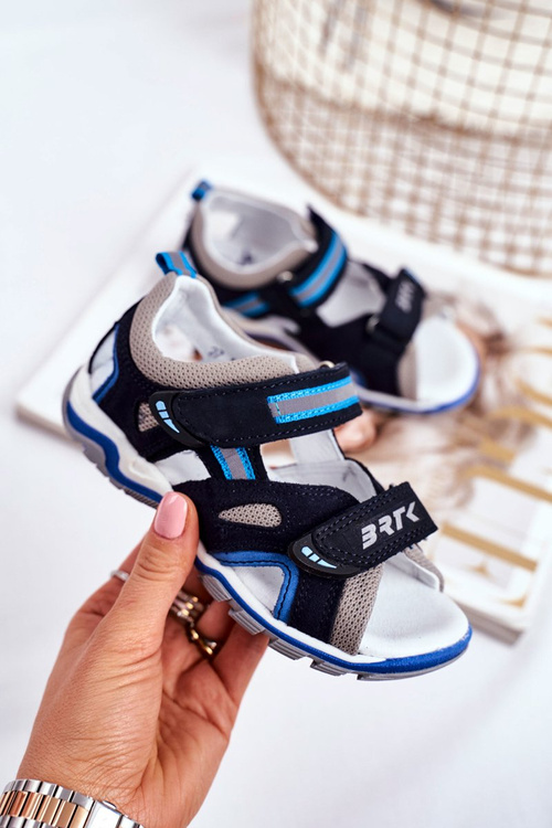 Detské sandále pre chlapcov preventívne Bartek T-16176-7/0kp