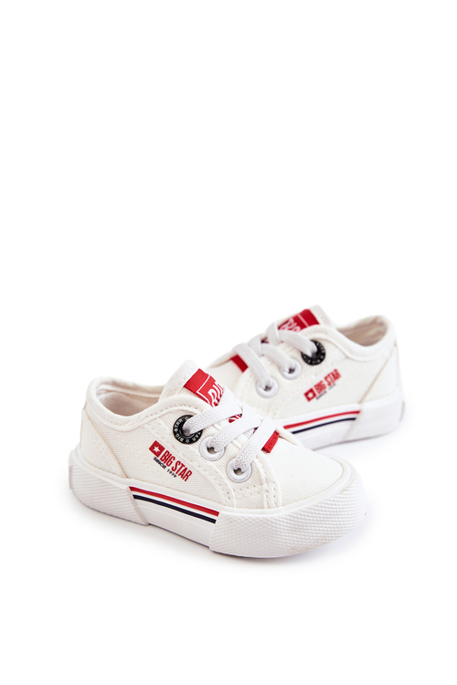 Detské nízke tenisky Veľká hviezda JJ374160 biela