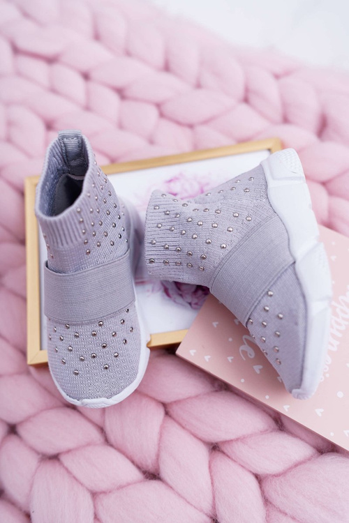 Dětská Mládež Obuv Sportovní Slip On Šedé Delma