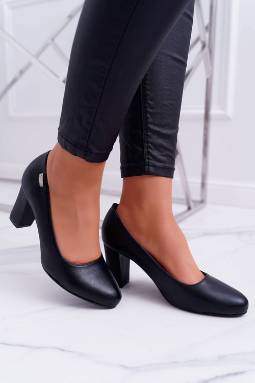 Dámské Lodičky Sergio Leone PB130 Černé Amber