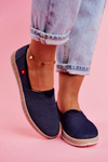 Dámské Espadrilky Big Star Slip-on Tmavě modré FF276024