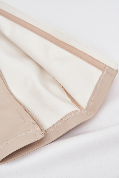 Dámské Kozačky Na Podpatku A Platformě Světle Béžové Yavira