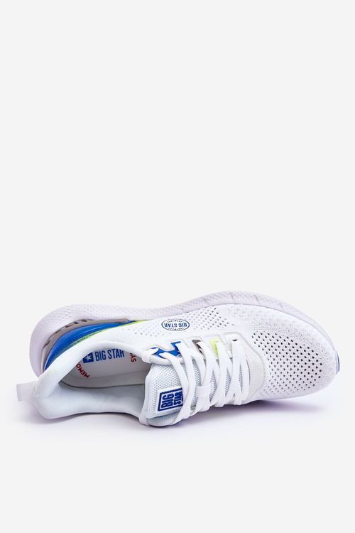 Pánské pohodlné tenisky Memory Foam Big Star LL174102 Bílá