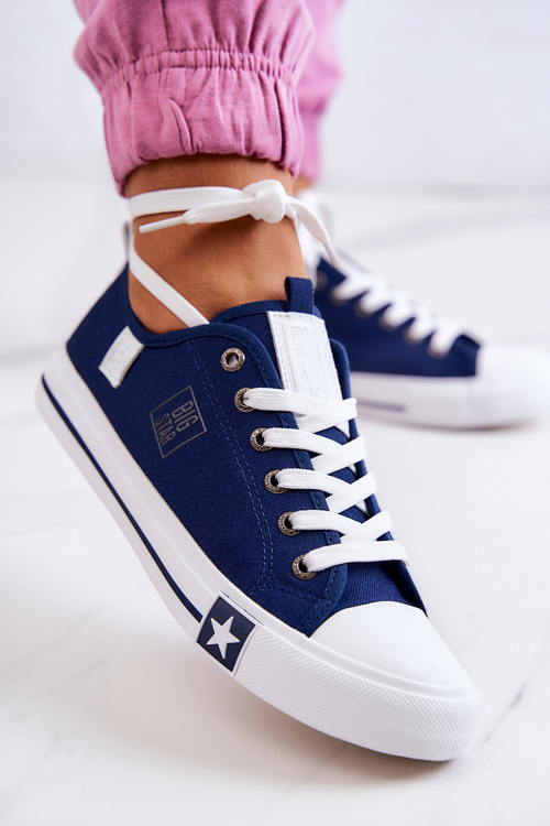 Classic Low Big Star JJ274256 Navy Blue tenisky