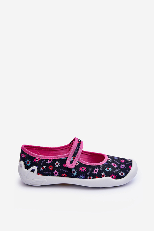 Papci Girls 'Ballerinas Befado 114y518 Navy-ružové