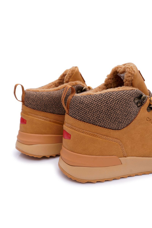 Pánská Treková Obuv Cross Jeans Camel EE1R4114C