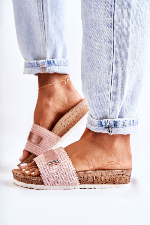Dámsky klasický inblu NM000025 Pink -Flip -flops