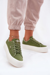 Dámské Tenisky Na Platformě Lee Cooper LCW-25-31-3449L Zelené