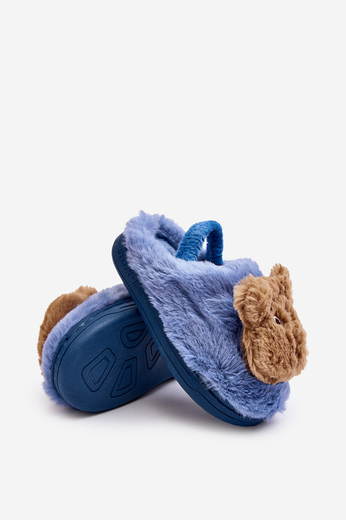 Kuchoty s kožušinami s modrou medveďom Dicera.