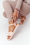 Voňavé Gumové Sandály Eco Friendly ZAXY HH285123 Nude