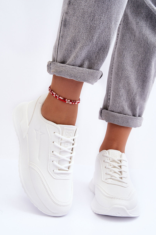 Dámske klasické športové topánky Big Star MM274224 White