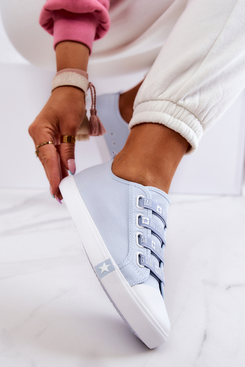 Dámské Tenisky S Manžetami BIG STAR HH274095 modre