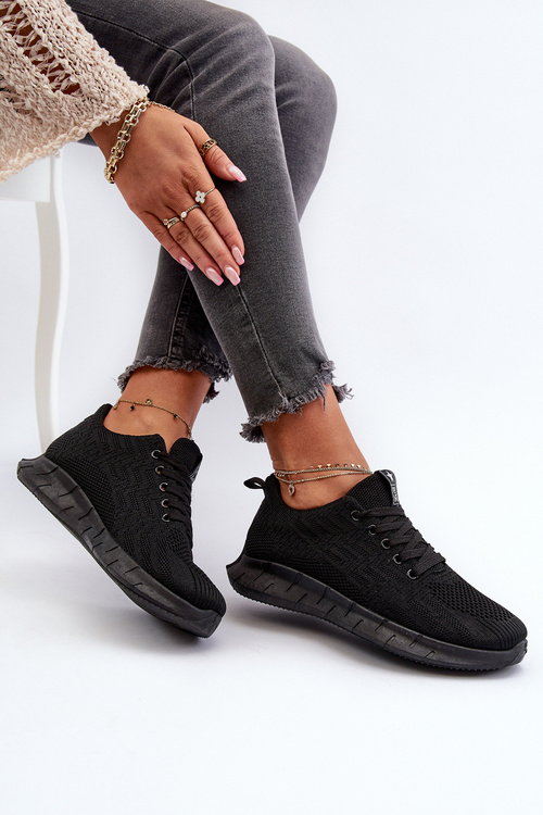 Dámské černé sportovní boty Kephope