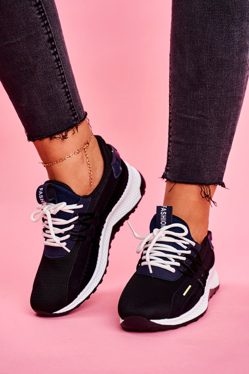 Dámská Sportovní Obuv Sneakers Černé Pamela