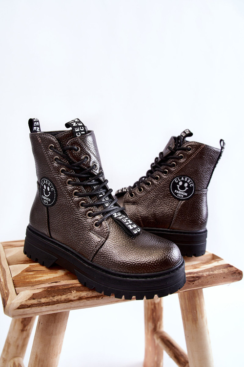 Detské izolované topánky Tmavo šedé Conley