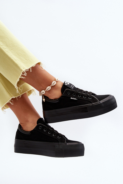 Dámské tenisky na platformě Lee Cooper LCW-24-31-2180 černé