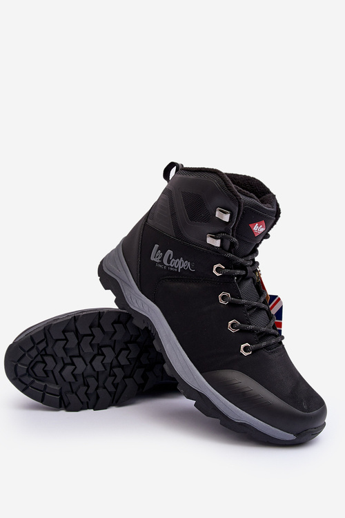 Treking topánky pánske Lee Cooper LJ-23-01-2045M Black Boots Black