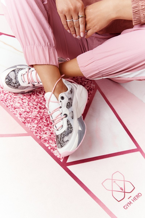 Dámské Tenisky Memory Foam Big Star HH274326 Bile