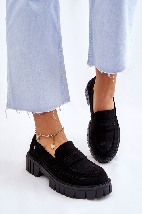 Dámské semišové nazouvací boty Černe Fiorell