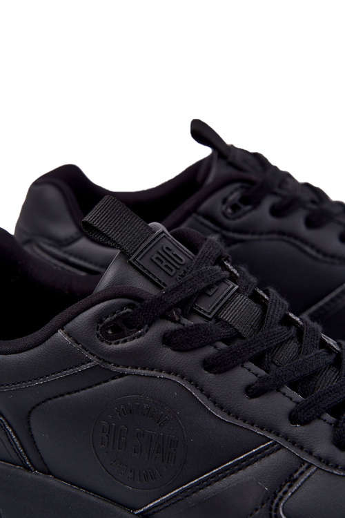 Pánská klasická sportovní obuv Memory Foam Big Star KK174232 Černe