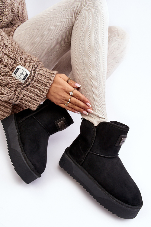 Vegánske vodotesné snehové topánky na platforme D.Franklin DFSH371004