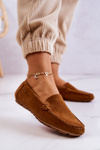 Ženské semišové mokasíry Veľká hviezda JJ274660 Camel