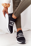 Tenisky Slip-On Memory Foam Big Star HH274536 Černé