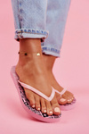 Ženské flip -flops Big Star FF274A304 Pink