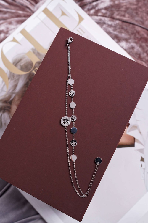 Ženský náramok celebrity strieborný strom života