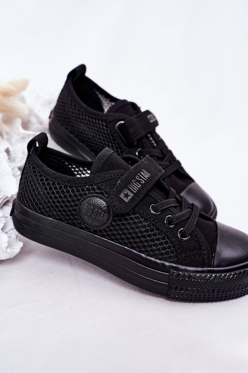 Dětské Síťované Tenisky BIG STAR HH374015 Černé