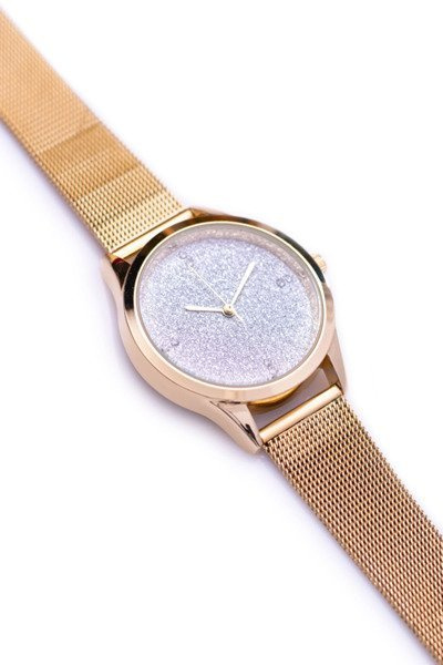 Michael John Dámske zlaté hodinky Branslet Brocyt Rapter