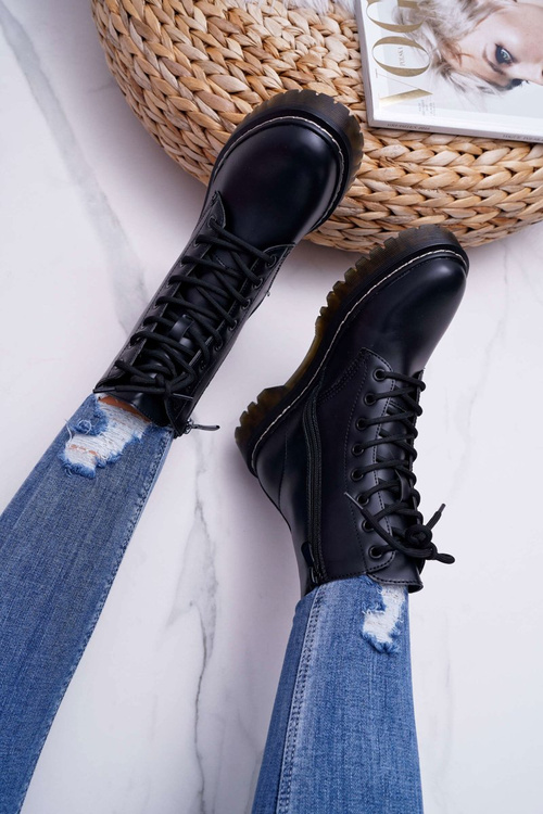 Dámske topánky Black Barski 56-5