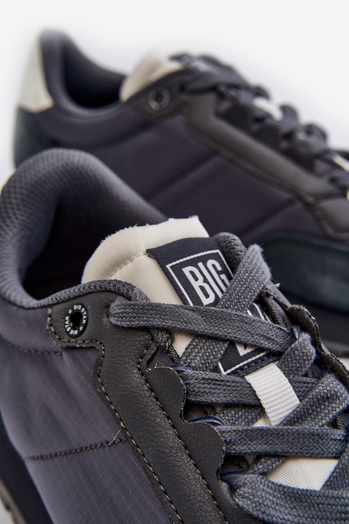 Pánské tenisky s pamětí Memory Foam System Big Star NN174326 tmavě modré