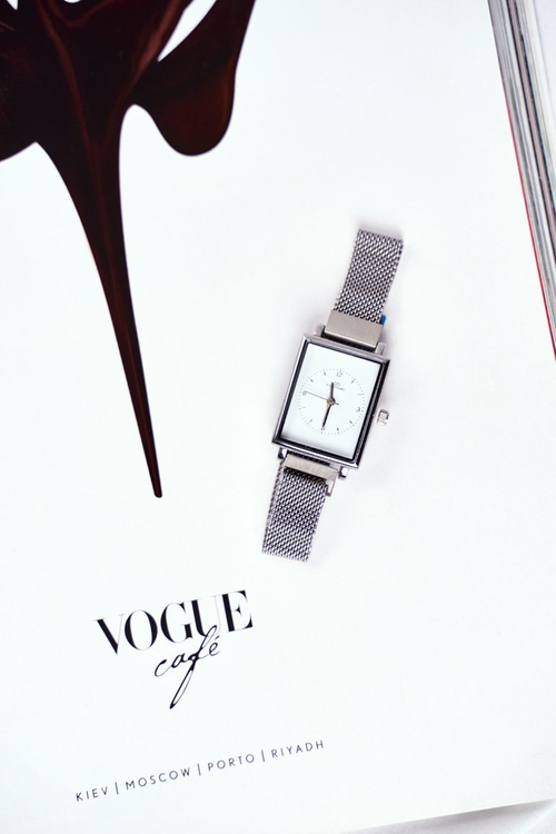 Giorgio a Dario Women's Watch for Silver Quadro Magnet